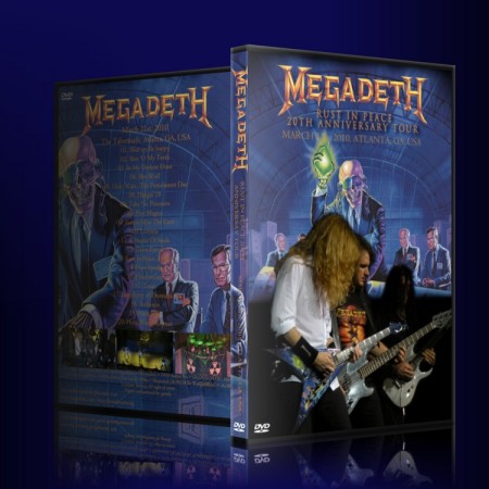 Megadeth: Rust in Peace 20th Anniversary Tour 2010 (Bootleg) Megadethdvd